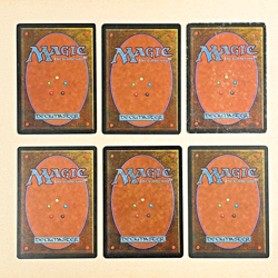 Vintage MTG Revised * Lot of 6 Cards * Signed and Altered by Artist Dan Frazier - Image 2