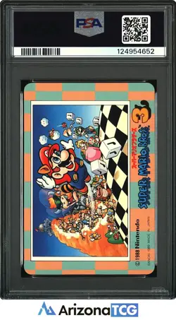 Super Mario Bros. 3 1989 Iggy Koopa 38 Carddass Japanese GEM MINT PSA 10 - Image 2
