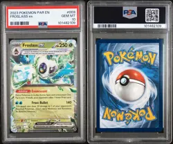 2023 Pokemon Paradox Rift Froslass ex #003 Holo PSA 10 Gem Mint - Image 3