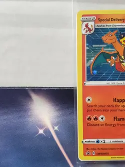 🏆👀🔥 Special Delivery Charizard Pokemon Center Promo Double Swirl!! 🔥 👊 - Image 4