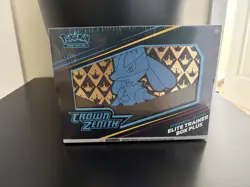 Crown Zenith Pokemon Center Elite Trainer Box Plus ETB Factory Sealed - Image 1