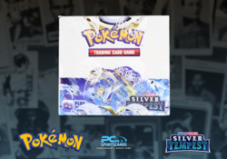 2022 Pokemon Sword & Shield Silver Tempest Booster Box Factory Sealed LP1 - Image 1