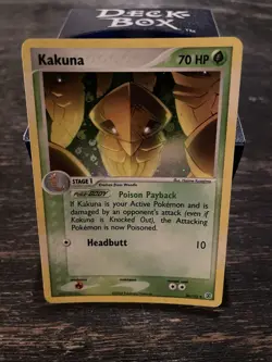 Pokemon Kakuna 36/112 FireRed & LeafGreen Reverse Holo 70 HP Uncommon 2004 - Image 1