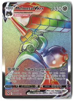 Melmetal VMAX ⭐ 080/078 Holo Rare Rainbow Pokemon GO 2022 Pokemon NM - Image 1