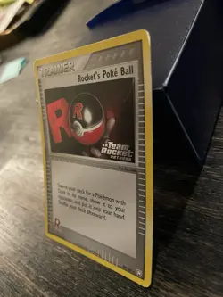 Pokemon Rocket's Poke Ball 89/109 EX Team Rocket Returns Reverse Holo Trainer 2… - Image 3