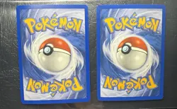 2003 PIKACHU 12 HOLO BLACK STAR PROMO & MEOWTH 13 HOLO POKEMON CARD N/MINT - Image 2