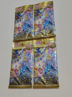 Pokemon Japanese VSTAR Universe Booster Pack X4 - Factory Sealed - Image 1