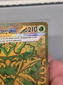 2025 Pokemon Prismatic Evolutions TEAL MASK OGERPON EX 177/131 Hyper Rare - Image 3