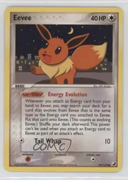 Eevee Pokemon EX Unseen Forces #55 2005 - Image 1