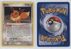 Eevee Pokemon EX Unseen Forces #55 2005 - Image 3