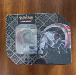 Pokemon TCG Scarlet & Violet Paldean Fates Iron Treads EX Tin Brand New - Image 1