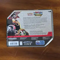 Pokemon TCG Scarlet & Violet Paldean Fates Iron Treads EX Tin Brand New - Image 4