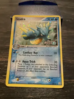 Pokemon Seadra 48/109 EX Team Rocket Returns Reverse Holo 70 HP Uncommon 2004 - Image 1