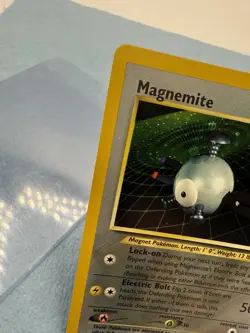 Pokemon Magnemite 7/75 Holo Neo Discovery Unlimited 2001 VLP or No Play Look - Image 3