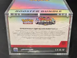 Pokemon SV8.5 Prismatic Evolutions Sealed Booster Bundle Display W/Acrylic Case - Image 3