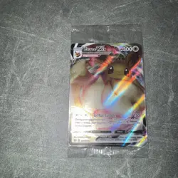 SEALED Pokemon Eevee VMAX SWSH087 Shining Fates Holo Black Star Promo NM - Image 1