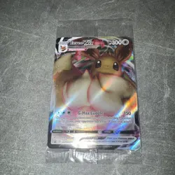 SEALED Pokemon Eevee VMAX SWSH087 Shining Fates Holo Black Star Promo NM - Image 3