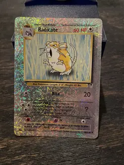 Pokemon Raticate Legendary Collection Reverse Holo 61/110 60 HP - Image 1
