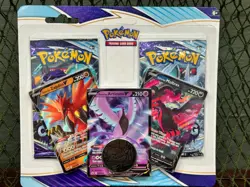 *NEVER HUNG* Pokemon TCG: CHILLING REIGN 2 Pack Blister ~ LEGENDARY BIRDS - Image 1