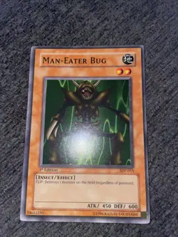 Yu-Gi-Oh! Man-Eater Bug - SDP-015 - 1st Edition - Common - Image 2