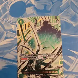 Demon Aura Nine Sword Style Asura Blades Dead Men's Game, Alt Art OP12-037 - Image 1