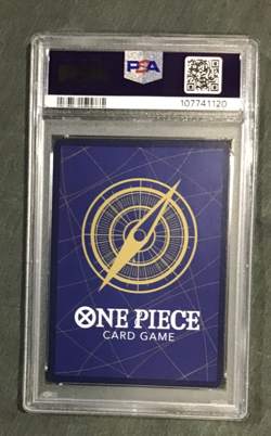 One Piece Nefeltari Vivi Secret Rare Foil card OP04-118 PSA Grade 10 - Image 2