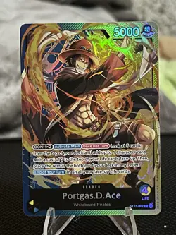 Portgas.D.Ace (002) ST13-002 The Three Brothers Foil One Piece TCG - Image 1