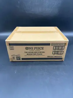 One Piece OP14-EB04 The Azure Sea's Seven English 12 Booster Box Case Sealed - Image 1