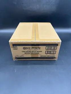 One Piece OP14-EB04 The Azure Sea's Seven English 12 Booster Box Case Sealed - Image 3