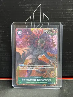 Donquixote Doflamingo Alt Art OP04-031 One Piece Kingdoms Of Intrigue SR NM/M - Image 1
