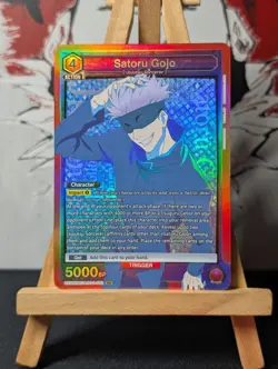 Union Arena Jujutsu Kaisen Gojo Satoru SR UEX02BT/JJK-3-052 Holo Foil NM CCG - Image 1