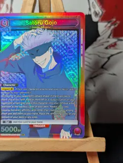 Union Arena Jujutsu Kaisen Gojo Satoru SR UEX02BT/JJK-3-052 Holo Foil NM CCG - Image 4