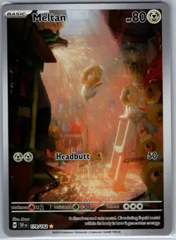Meltan 179/162 SV05: Temporal Forces - Pokemon Card - NM - Image 1