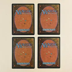 Vintage MTG Revised * Lot of 4 Cards * Signed and Altered by Artist Mark Poole * - Image 2