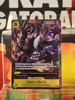 One Piece TCG OP14-104 Gecko Moria AA Alt Art Card Game CCG ENGLISH - Image 1