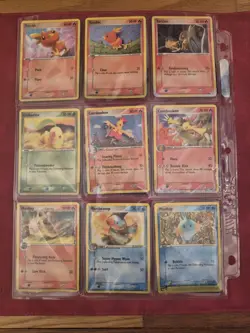Pokemon Card Binder Vintage 1st Ed to Modern 250+ Cards, MP - DMG Pikachu XY124 - Image 4