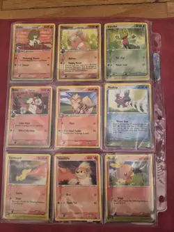 Pokemon Card Binder Vintage 1st Ed to Modern 250+ Cards, MP - DMG Pikachu XY124 - Image 5