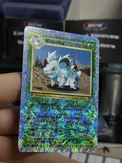 Nidorina 55/100 Legendary Collection 2002 Reverse Holo Pokemon Card TCG - Image 5