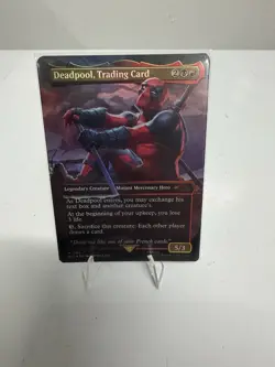 💥Deadpool, Trading Card - Foil - Secret Lair MTG 💥 - Image 1