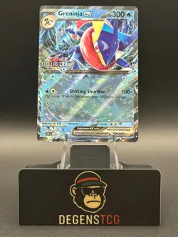 Greninja ex (Stellar Crown Stamped) 041/142 Miscellaneous Cards & Products Holo - Image 1