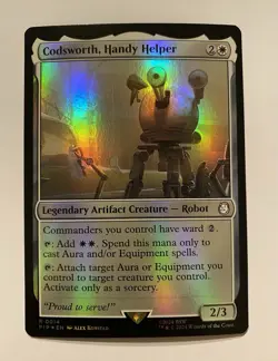 MTG Codsworth, Handy Helper Foil Fallout 0014 - Image 1