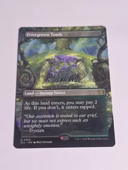 Overgrown Tomb (Borderless) Lorwyn Eclipsed Regular - Image 1