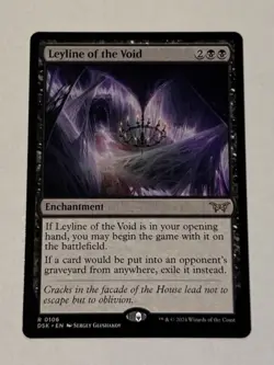 MTG Leyline of the Void - Duskmourn: House Of Horror LP - Image 1