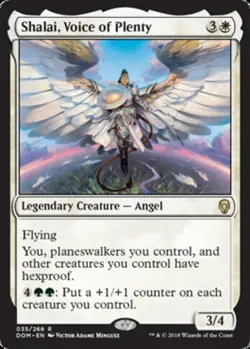 [1x] Shalai, Voice of Plenty Near Mint, English Dominaria MTG Magic - Image 1