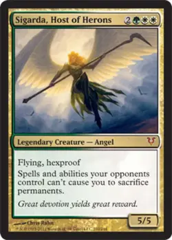 [1x] Sigarda, Host of Herons Slight Play, English Avacyn Restored MTG Magic - Image 1