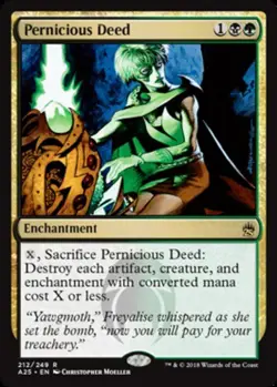 [1x] Pernicious Deed Near Mint, English Masters 25 MTG Magic - Image 1