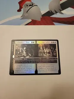 MTG - Dollmaker's Shop /Porcelain Gallery- Duskmourn -Foil Mythic - Image 1
