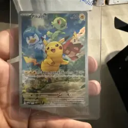 Pikachu Paldea Evolved ETB 027 SVP 2023 Black Star Promo SEALED - Image 1