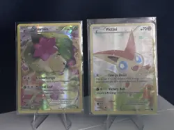 Pokemon tcg Shaymin XY115 XY Holo NM + Victini Xy 117 promo Lp lot free shipping - Image 1