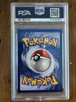 1999 Pokemon Fossil 1st Edition Ekans #46 PSA 10 - Image 2